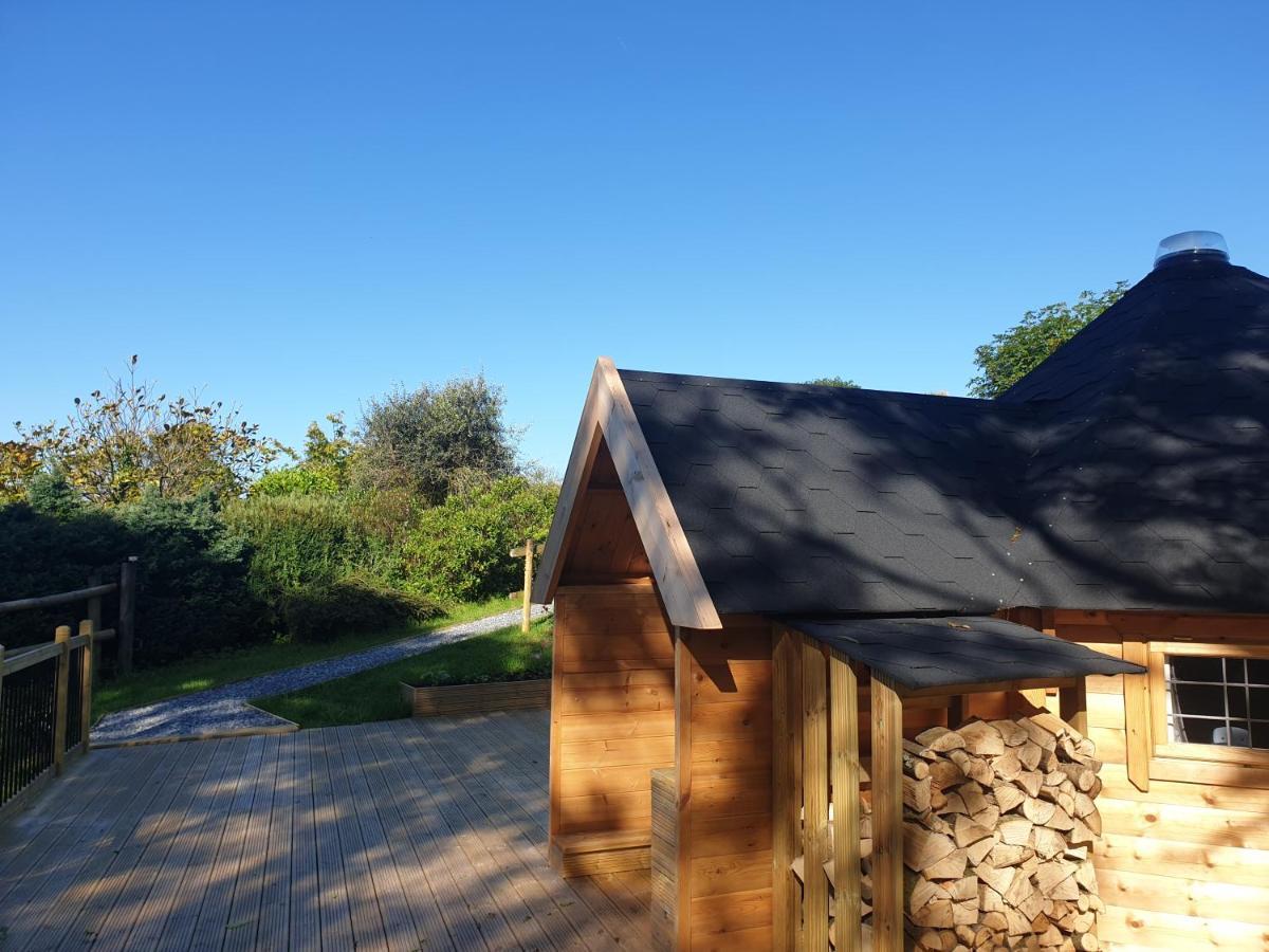 The Hive - Unique Log Cabin With Wood Burning Stove Ludchurch Exteriér fotografie