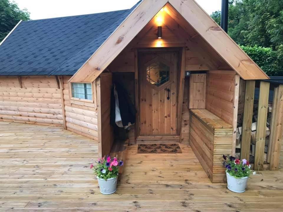 The Hive - Unique Log Cabin With Wood Burning Stove Ludchurch Exteriér fotografie