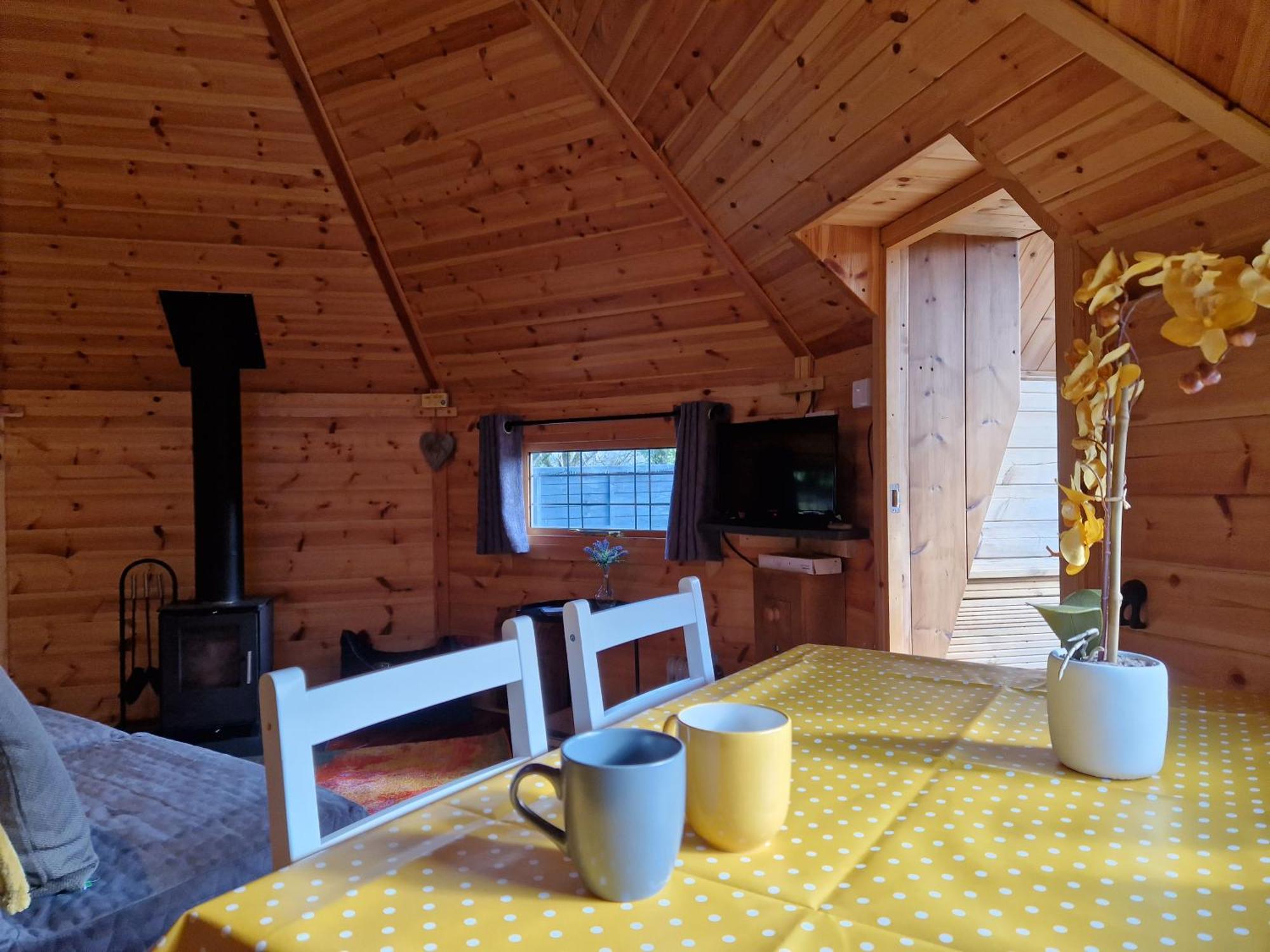The Hive - Unique Log Cabin With Wood Burning Stove Ludchurch Exteriér fotografie